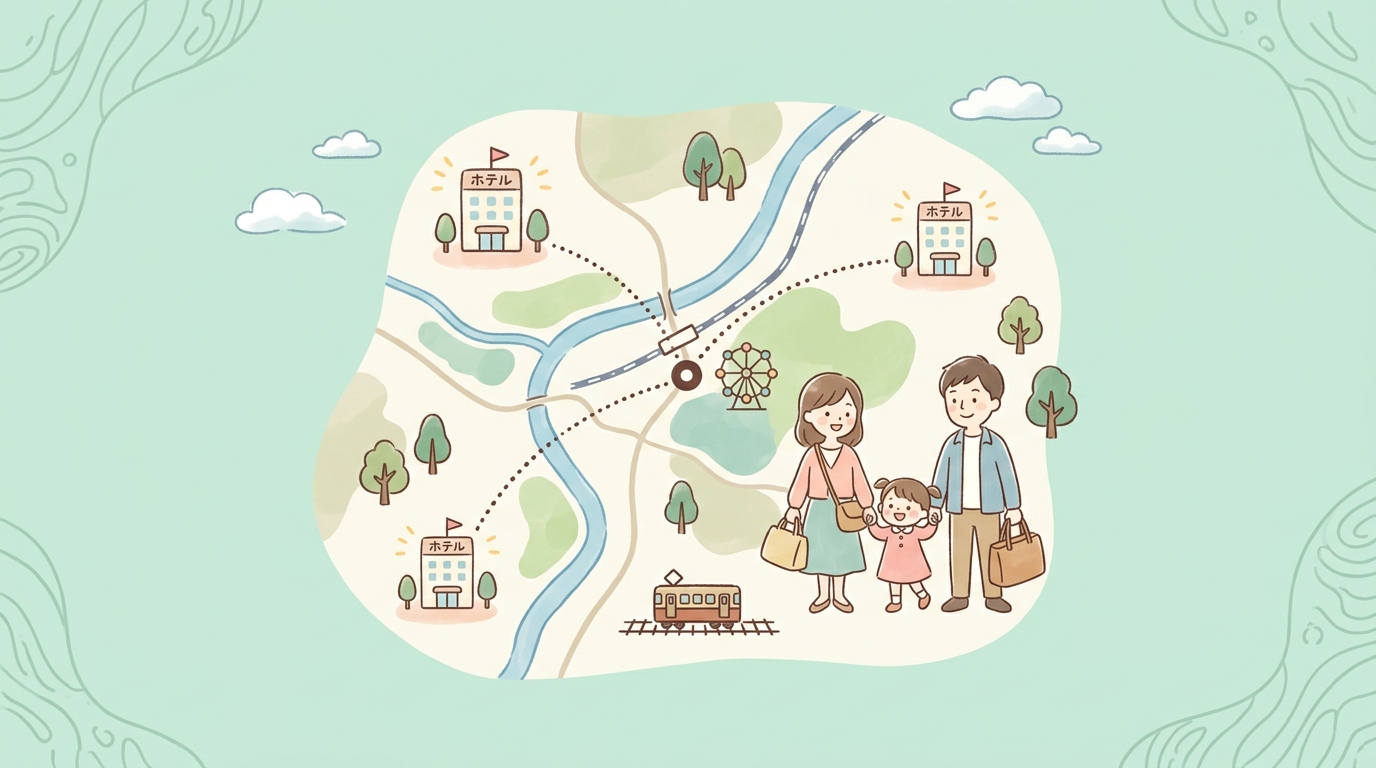 子連れ宿泊におすすめの近隣ホテル3選