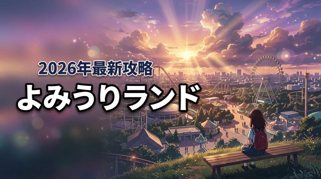 【2026最新】よみうりランド待ち時間攻略！混雑回避術と子連れ宿3選