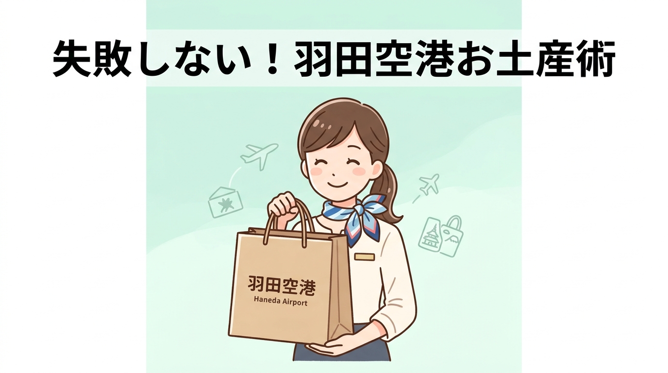 失敗しない羽田空港お土産の選び方