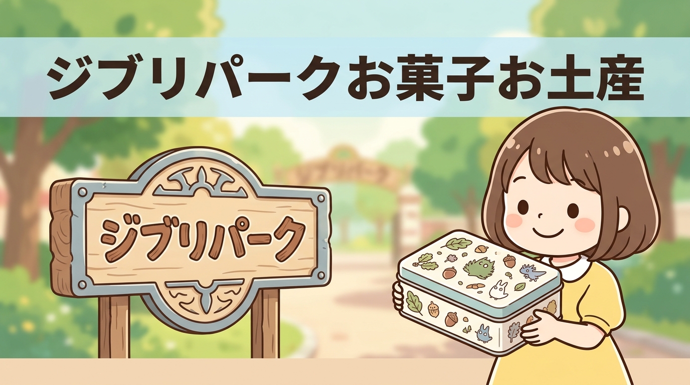 ジブリパークお菓子お土産の販売場所と購入のコツ