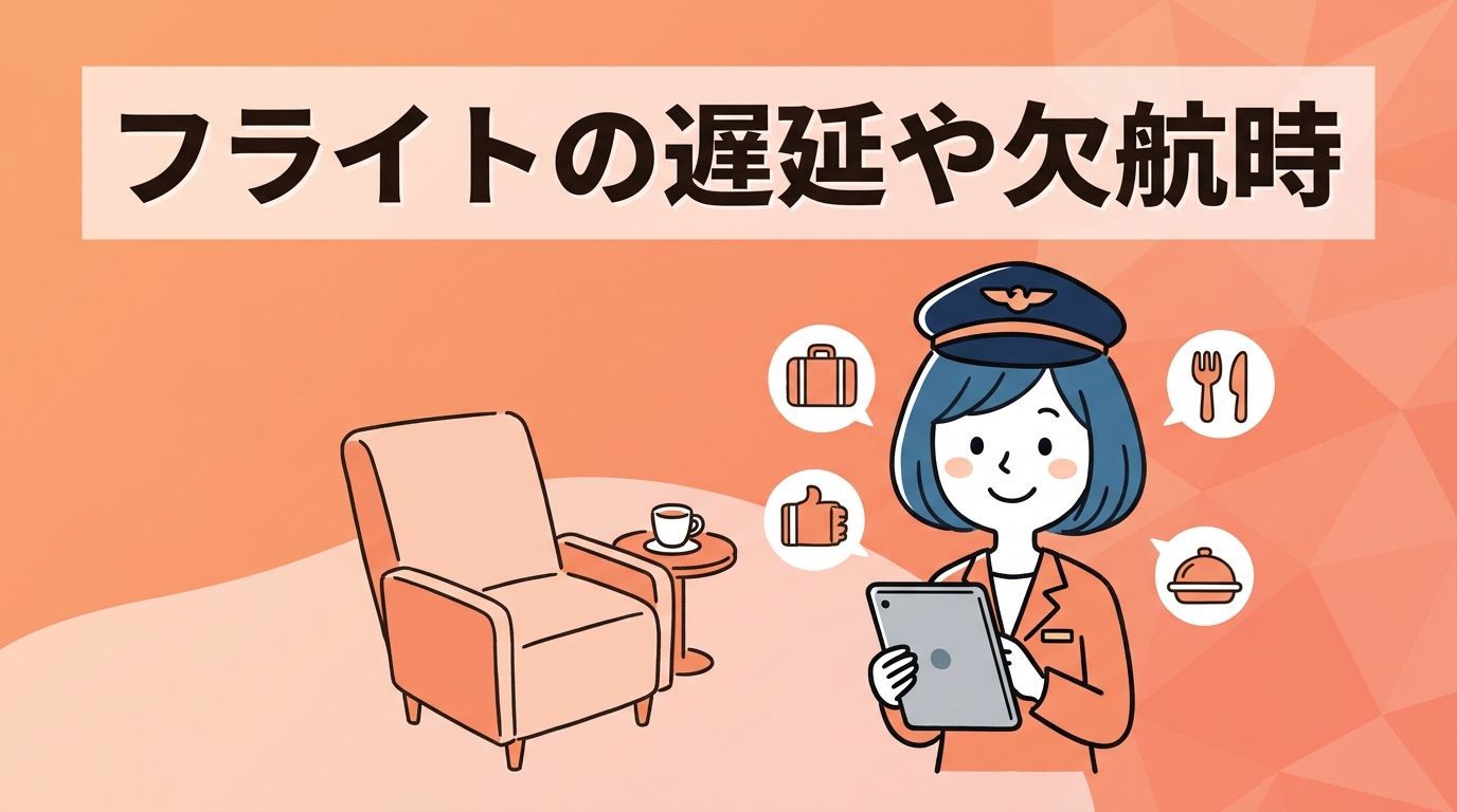 フライトの遅延や欠航時に役立つ空港内の活用術