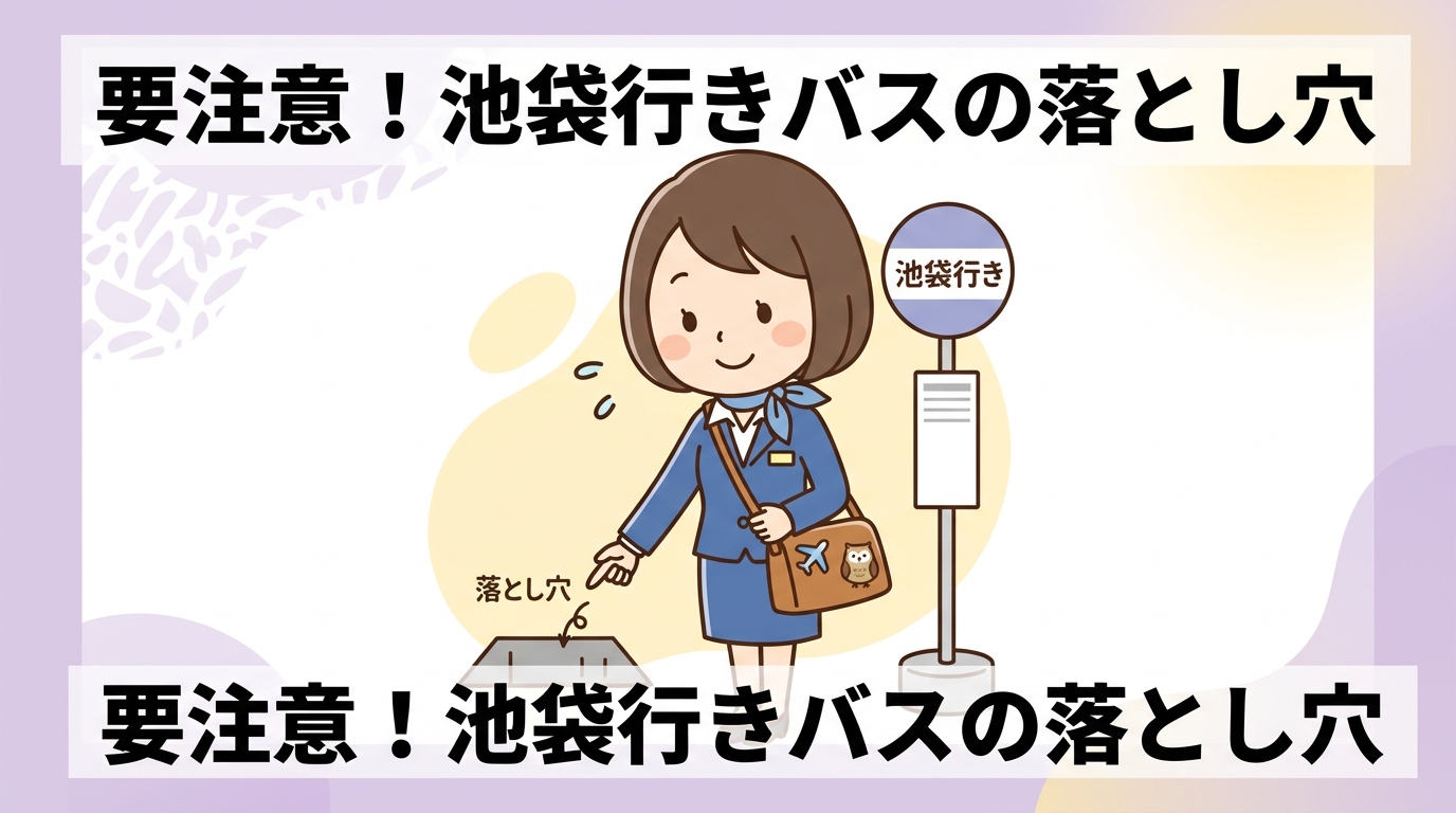 池袋行きバスを利用する前に知るべき3つのデメリット