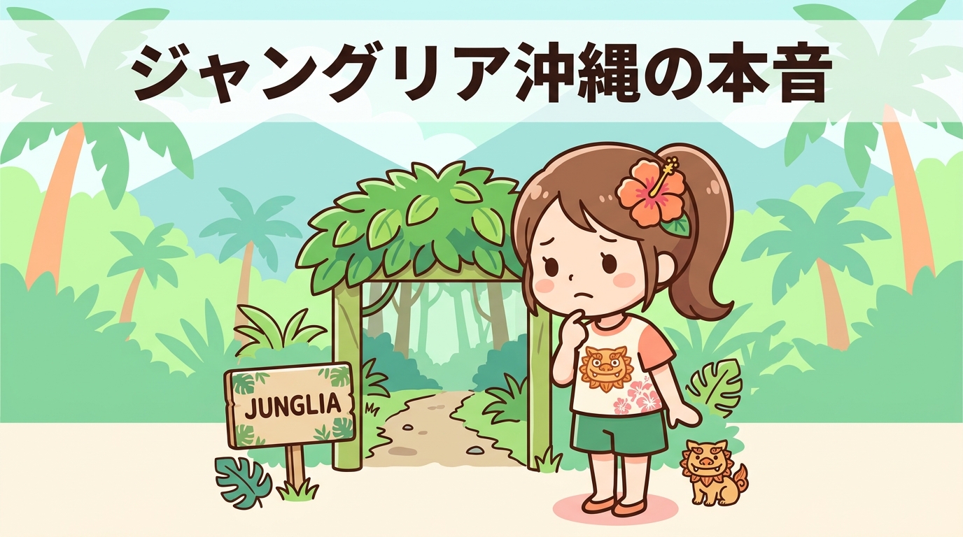 ジャングリア沖縄のリアル体験談と課題