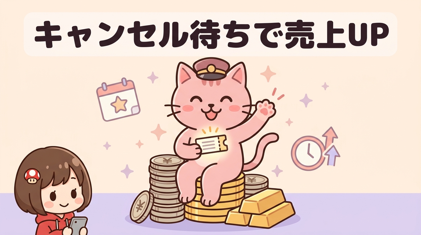 キャンセル待ちの獲得率を高める4つの方法
