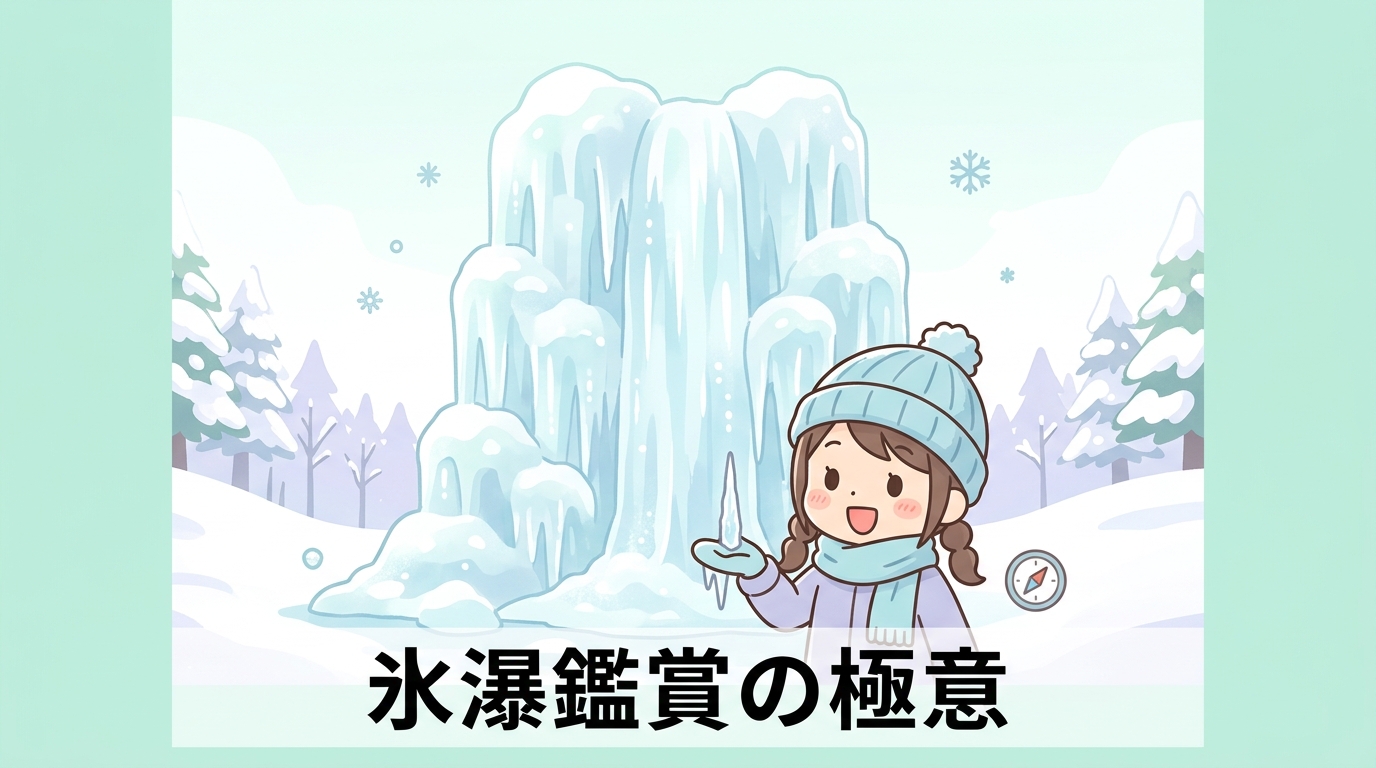 氷瀑鑑賞の服装・装備とアクセス注意点