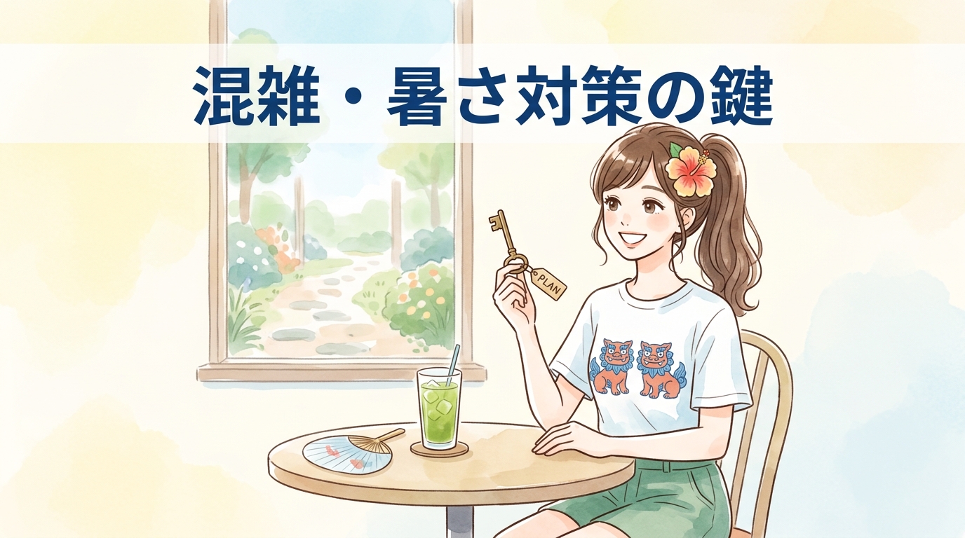 訪問計画の鍵！混雑・暑さ対策と回り方