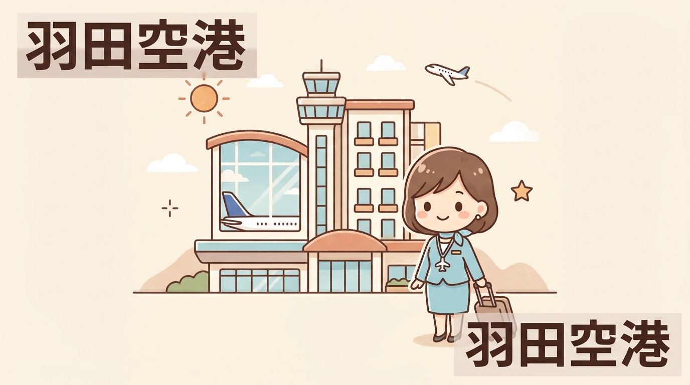 羽田空港の国内線ANAターミナル周辺ホテル3選