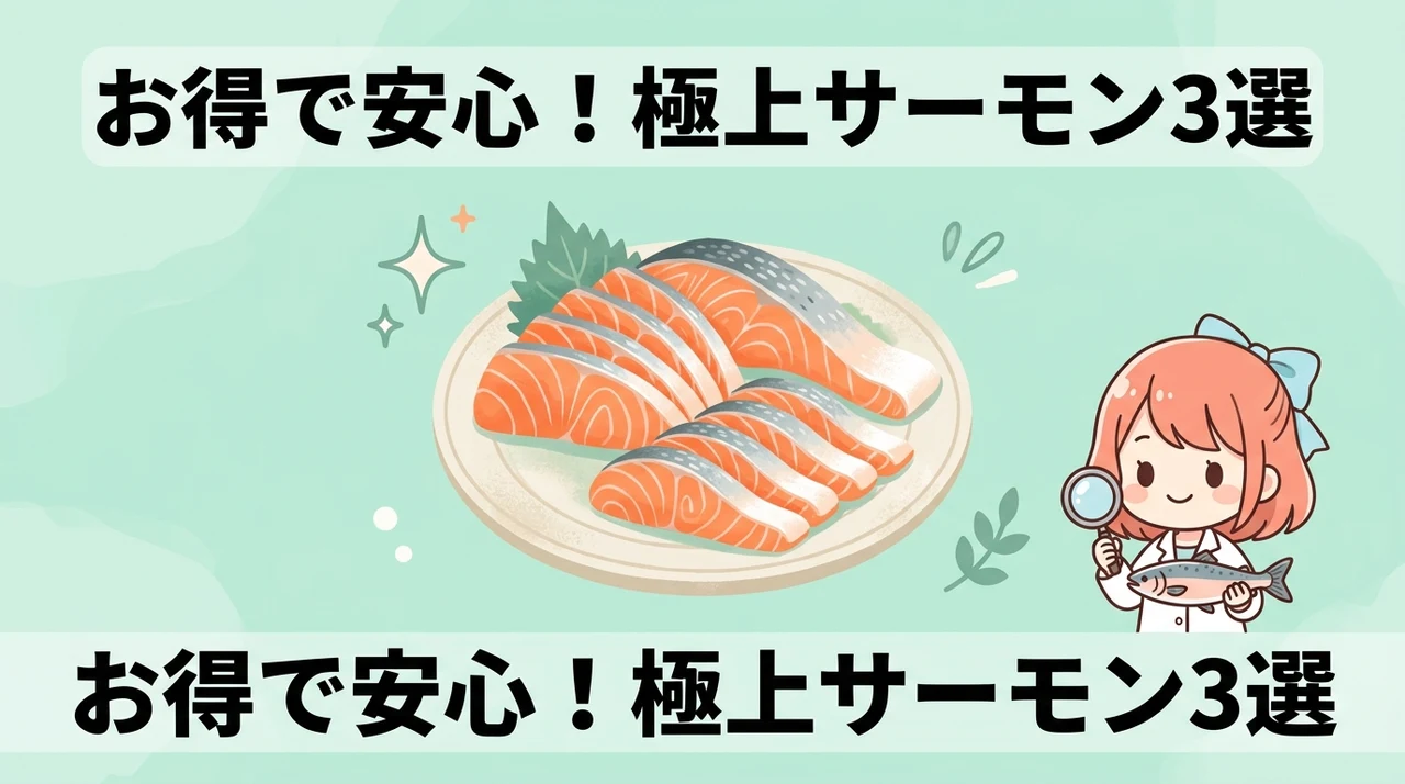 ふるさと納税でお得に！安心して食べられるサーモン3選